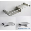 Top: Soap/Lotion Shelf Holder Left & Right :Soap Dish Dispenser, Mirror Polished