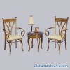 2 pcs Arm chairs with 1 pc Love table