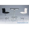Bar table, Swivel Barstool, PVC Bar stool, Barstools, Bar furniture, Glass table