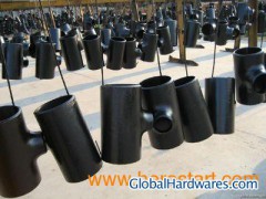 SCH40 alloy steel raducing tee fitting图1