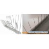 Stainless steel gutter spikes against pigeons and seagulls