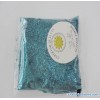 blue color hexagon  decoration glitter powder