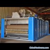 Gas-powered hot-air non-woven-fabric setting furnace with steel sheets & meshes