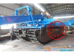 amphibious weed harvester图1