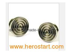 Gold Plating Fashion Man Cuff Links (CL8009)图1