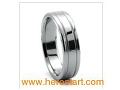 Stainless Steel Finger Band Ring (HXR410)图1