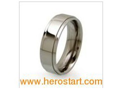Stainless Steel Finger Band Ring (HXR419)图1
