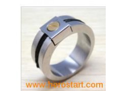 Fashion Men′s Stainless Steel Jewelry Band Ring (HXR447)图1