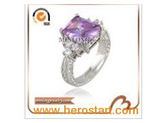 Gemstone Finger Ring (JZ-1369)图1