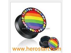 316L Surgical Steel Gem Paved