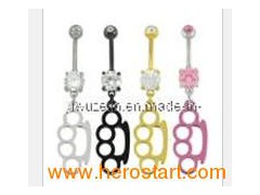 Body Jewelry Gem Navel Barbell图1