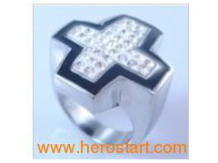 2012 Fashion Jewelry Stainless Steel Ring Hbnr01145图1