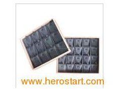 Black PU Pendant Display Tray图1
