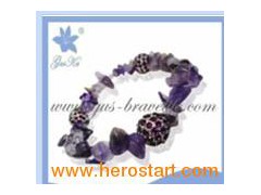 Fashion Amethyst Bracelet (GUS-HB-011)图1