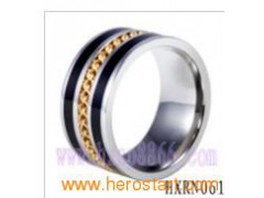 Stainless Steel Fashion Men Ring (HXRN061)图1