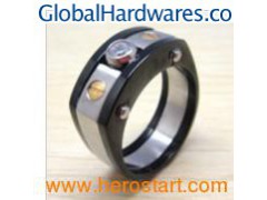 Stainless Steel Fashion Men Ring (HXR466)图1