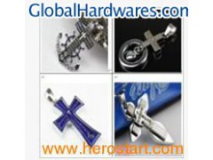 Wood Cross Pendant Jewelry图1