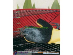 fluffy rubber gloves/safety gloves/mining safety gloves图1