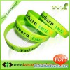 Silicone rubber bracelets