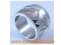 Fashion Jewelry Stainless Steel Ring Hbnr01402图1