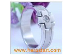 2012 Fashion Jewelry Stainless Steel Ring (HBNR00665)图1