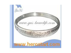 Fashion Copper Bangle in New Design With 925 Silver Color (CB-019S)图1