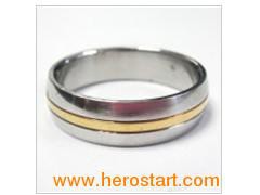 Stainless Steel Wedding Ring / Magnetic Ring (HXR454)图1