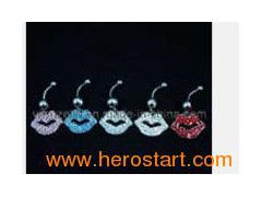 Navel Belly Ring, Fashion Body Piercing Jewelry图1