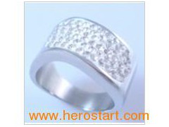 2012 Fashion Jewelry Stainless Steel Ring (HBNR01152)图1