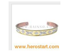 Fashion Magnetic Copper Bangle Jewelry (OCB-107GS)图1