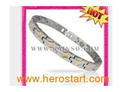 Titanium Magnetic Bracelet (OTB-325SG)图1
