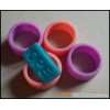 Silicone fingure rings with customize logo