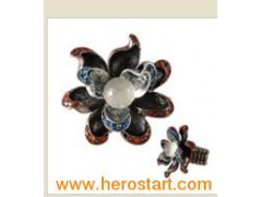 Fashion Jewelry Flower Ring (MKE-0828)图1