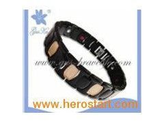 Magnetic Stainless Steel Bracelet (GUS-SB-047GB)图1