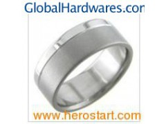 Stainless Steel Finger Band Ring / Magnetic Ring (HXR408)图1