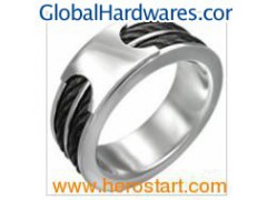 Stainless Steel Ring (HXR006)图1