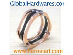 Fashion Men′s Stainless Steel Jewelry Band Ring (HXR453)图1