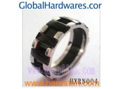 Fashion 316L Stainless Steel Ring (HXRN004)图1