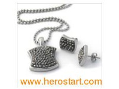 Graceful Butterfly Jewelry Set (TPSS192)图1