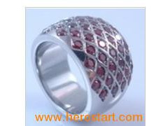 Fashion Jewelry Stainless Steel Ring Hbnr01372图1