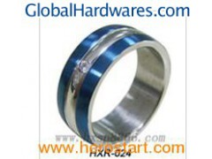 316L Stainless Steel Men′s Ring (HXR-024)图1