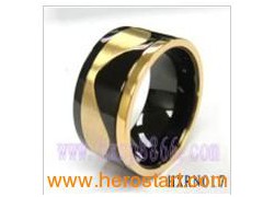 Stainless Steel Fashion Finger Ring (HXRN017)图1