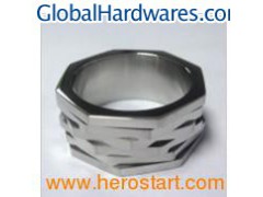 Multi Band Diamond Spinner Ring with Imporved Health Magnet (HXR451)图1