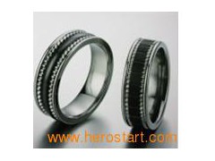 New Fashion Tungsten Ring (TTSR066)图1