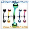 Anodised Titanium Eyebrow Ring Body Piercing Jewelry (ECL-053115)
