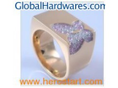 Fashion Jewelry Stainless Steel Ring (HBNR01373)图1