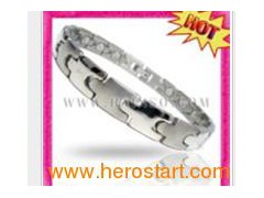 Magnetic Stainless Steel Bracelet (OSB-010S)图1