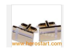 Rose Gold Plated Stainless Steel Fashion Men′s Cufflinks Jewelry (CL8008)图1