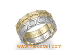 316L Stainless Steel Couple Rings (RZ8105)图1