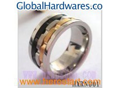 316L Stainless Steel Jewelry Magnet Ring (HXRN001)图1